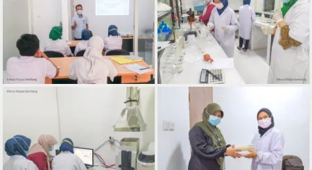Training Activities on the Use of Atomic Absorption Spectrophotometry AAS with PT SUCOFINDO Surabaya