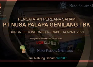 News Initial Public Offering of PT Nusa Palapa Gemilang Tbk 