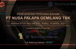 Berita Penawaran Umum Perdana Saham PT Nusa Palapa Gemilang Tbk 