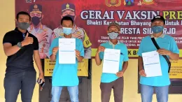 Untuk Menekan Dampak COVID19 NPGF Vaksinasi Seluruh Karyawan